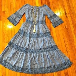 Soft Surounding L Maxi Off The Shoulder Dress.New